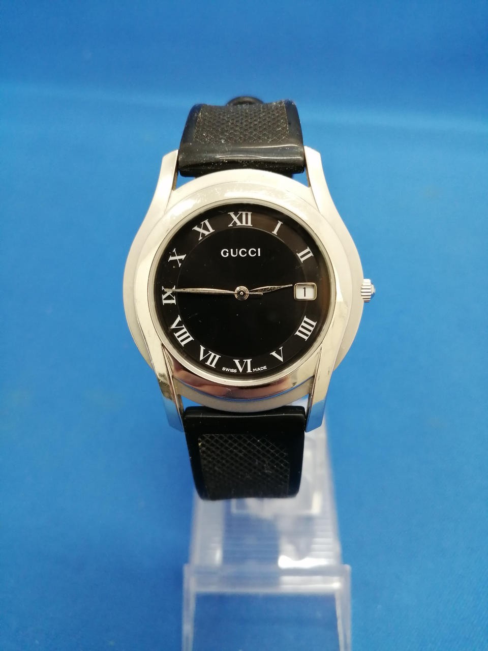 GUCCI 5500M Quartz Watch Men’s Ladies New Condition