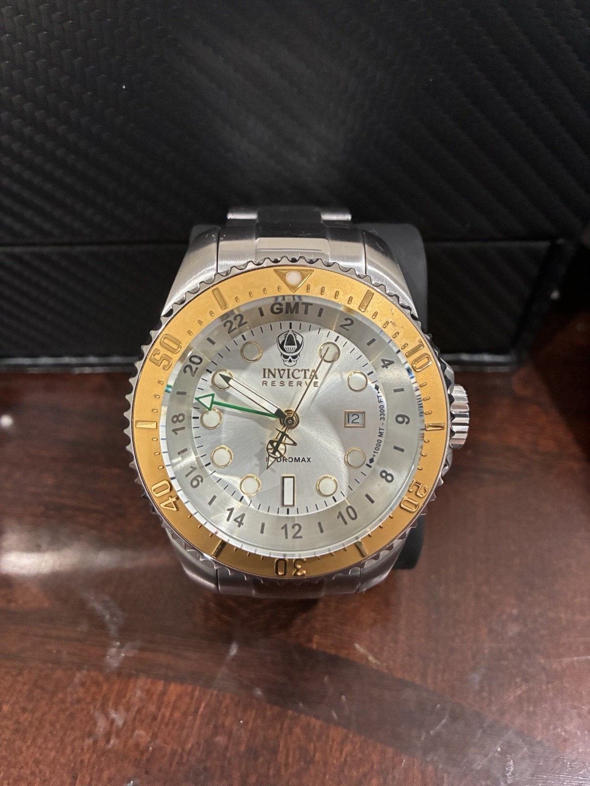 Men’s Invicta Hydromax Model 29732 Swiss Quartz Stainless Steel 52mm Watch