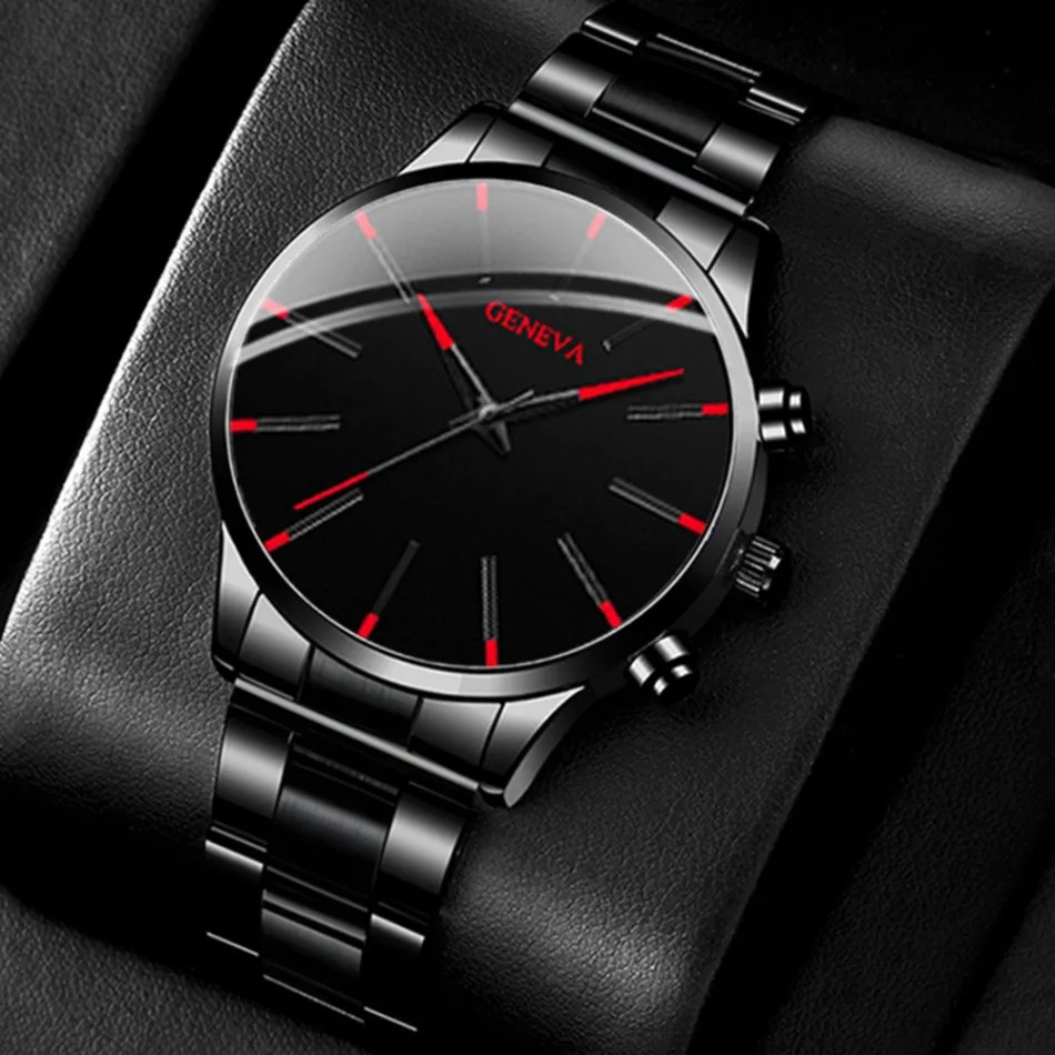 2pcs Luxury Men’s Quartz Watch Set, Business & Casual Wear – Ideal Gift for Back