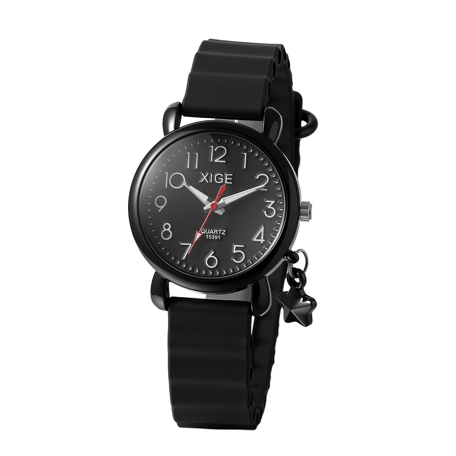 Students Silicone Strap Quartz Sport Wrist Watch Macaron Color Teen Holiday Gift