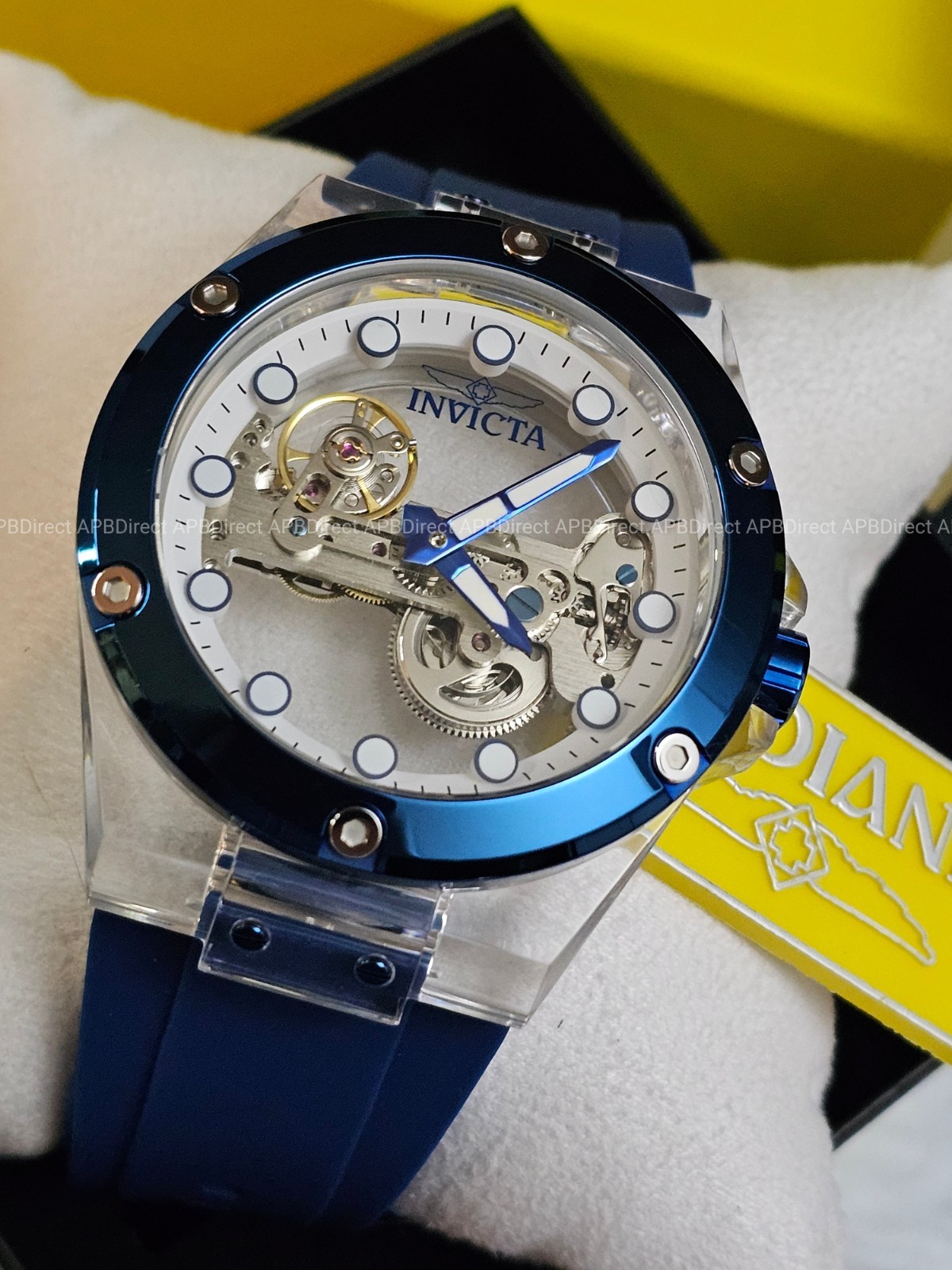 Invicta – Speedway – MECHANICAL – Ghost Bridge MVMNT – Skeleton – mens watch