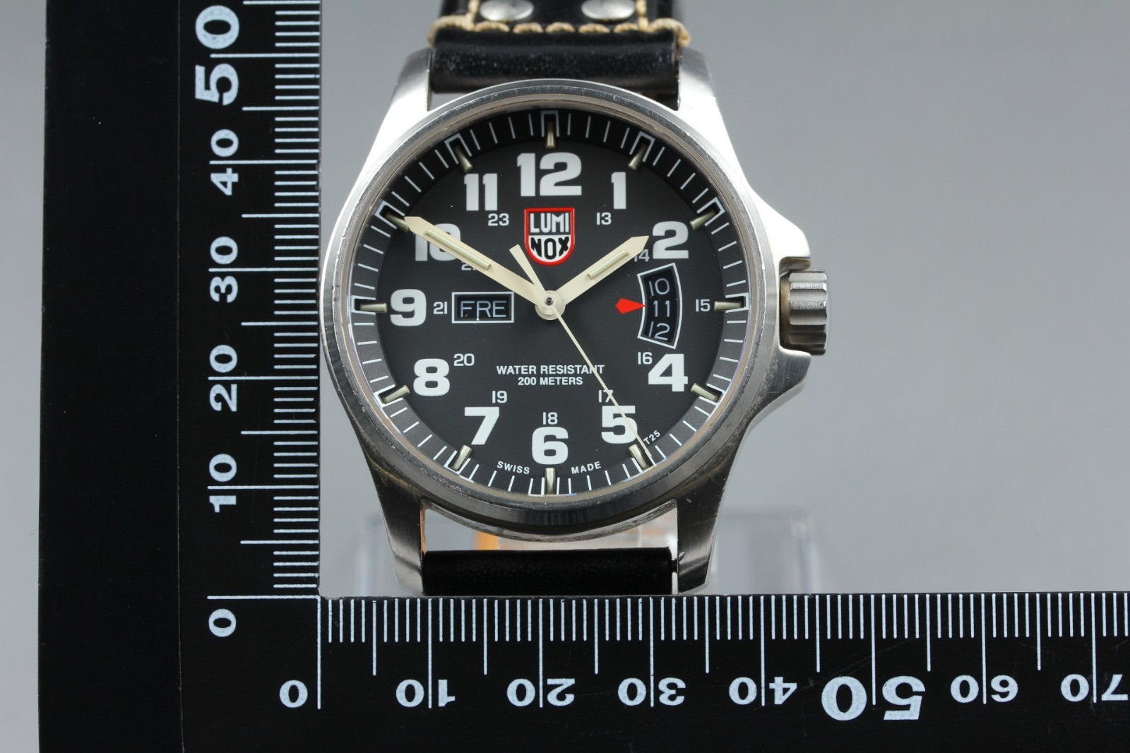 [ EXC+++++ ] LUMINOX Atacama Field 1820 Series 42mm Day/Date Quartz Men’s Watch