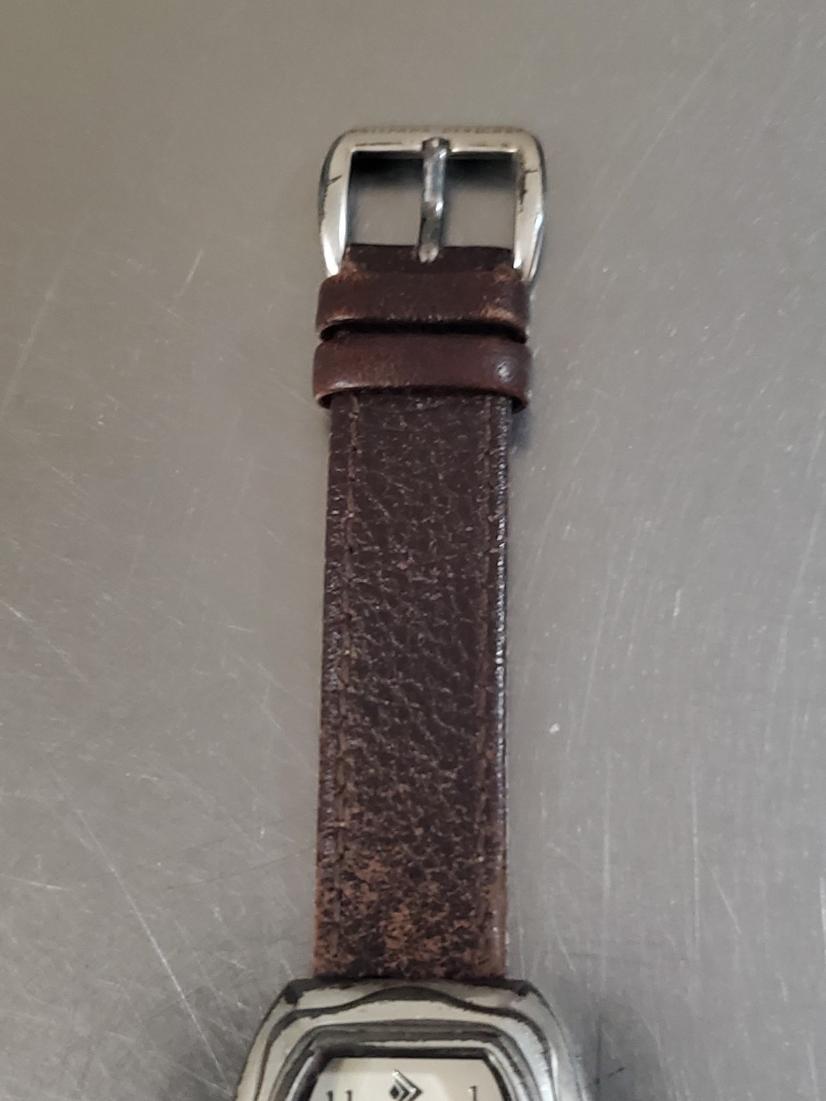 SILPADA DESIGNS Watch Women’s Vintage Analog Brown Leather Wrap-Around Band 30mm
