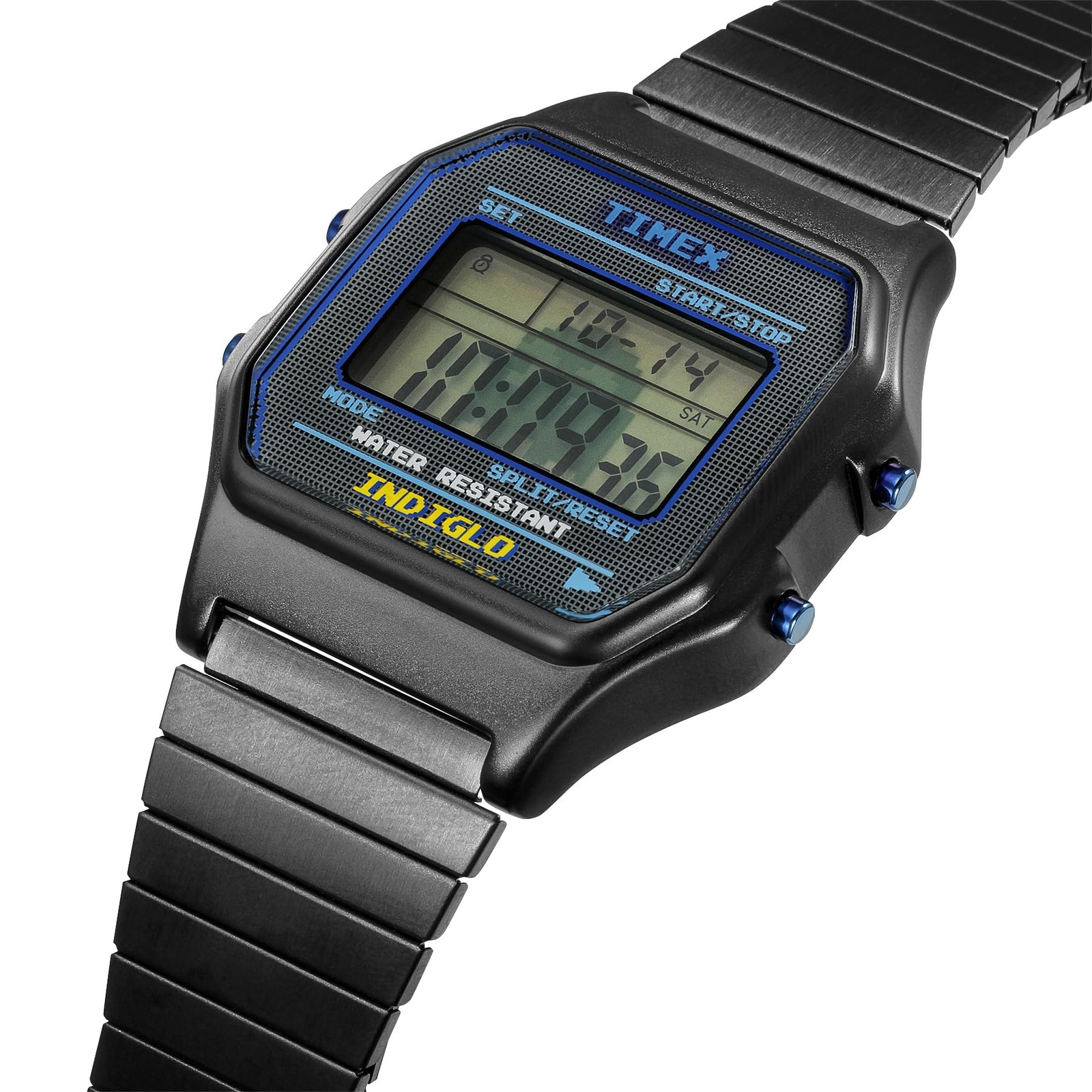 TIMEX PAC MAN TW2V94200 Black Brass Plastic Quartz Men’s Watch New in Box