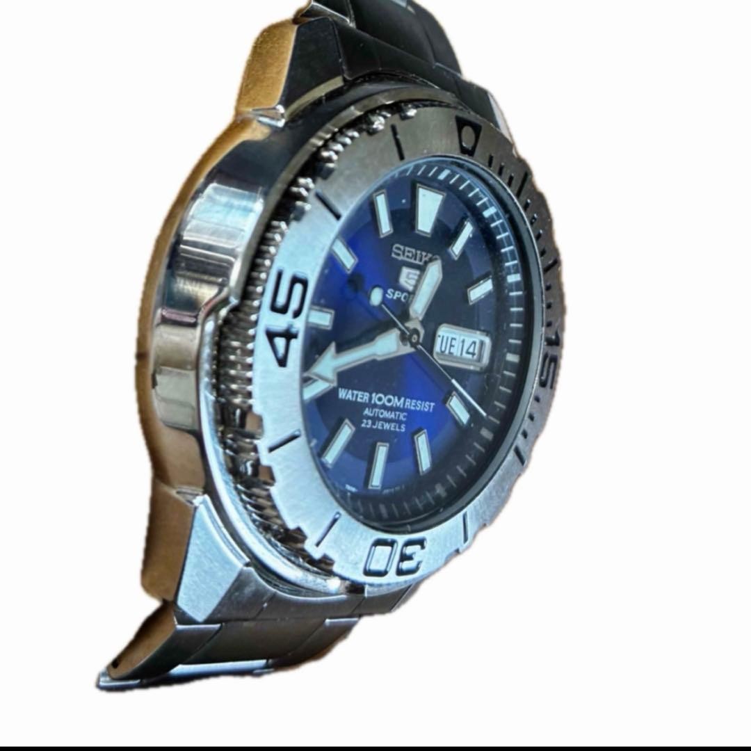 Dead Level Tuna Can SEIKO 5 Sports Automatic Diver 23 Jewels SNZE93k1