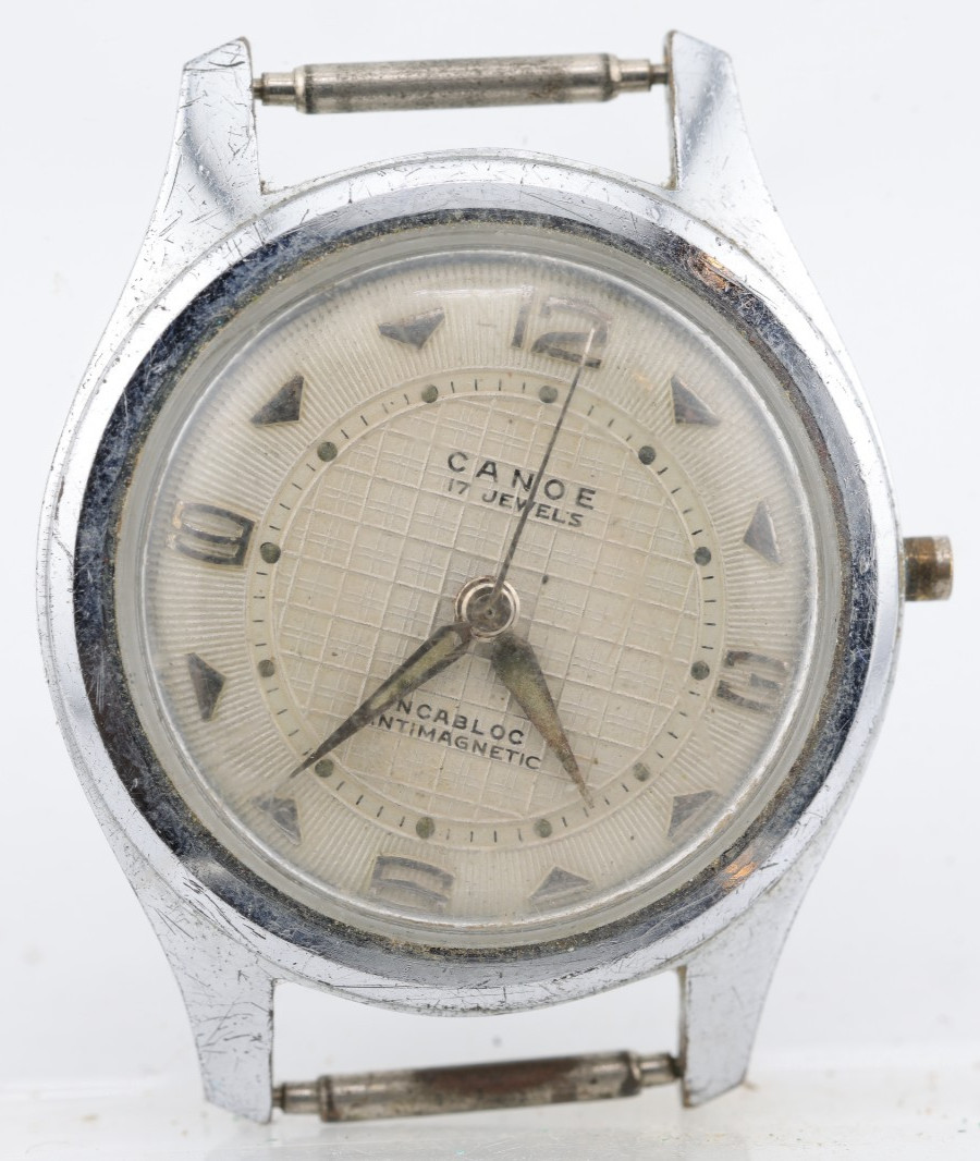 CANOE 17j RIMA SWISS cal. AS 1187 WATCH, 32.5mm 15mm LUG, GOOD BALANCE (BE)