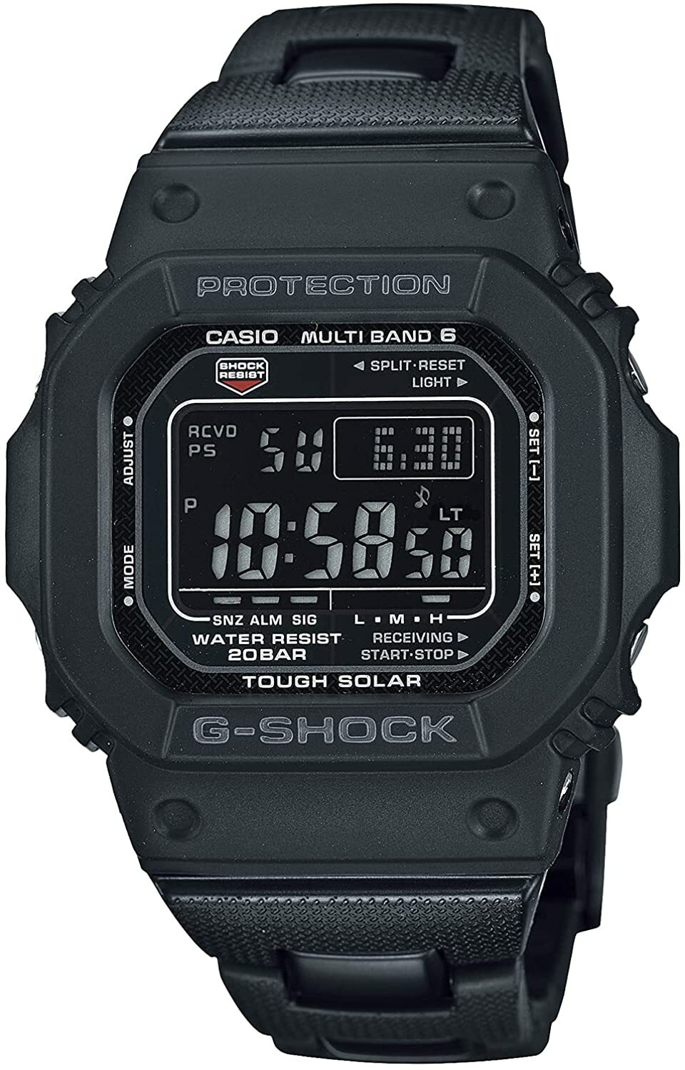 CASIO G-SHOCK GW-M5610UBC-1JF Black Origin Solar Radio Digital Men Watch