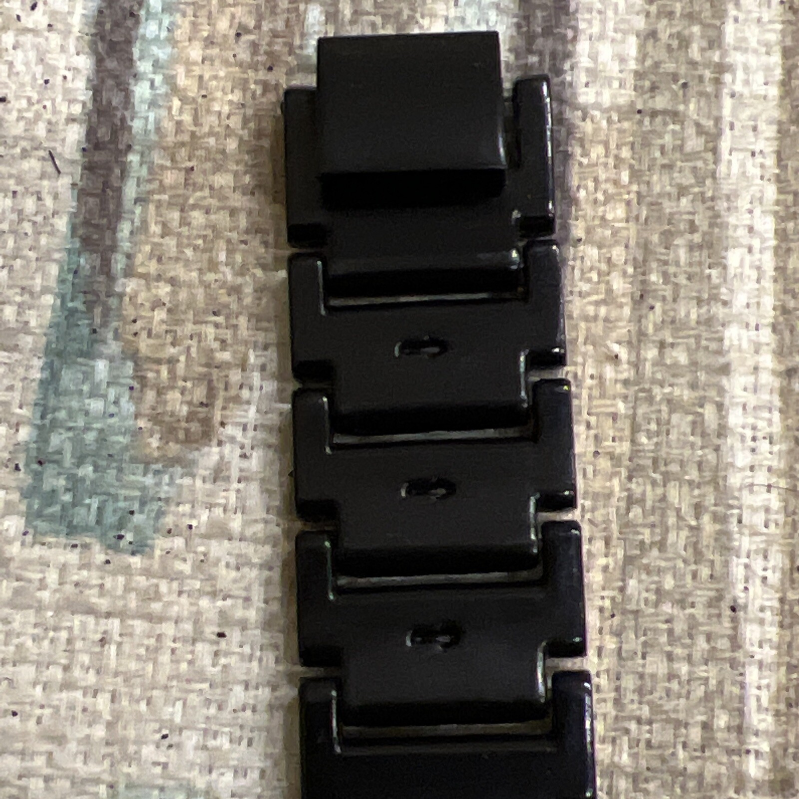 Steve Madden SMW551 Men Analog Black-Tone Stainless Steel BLACK Dial Watch
