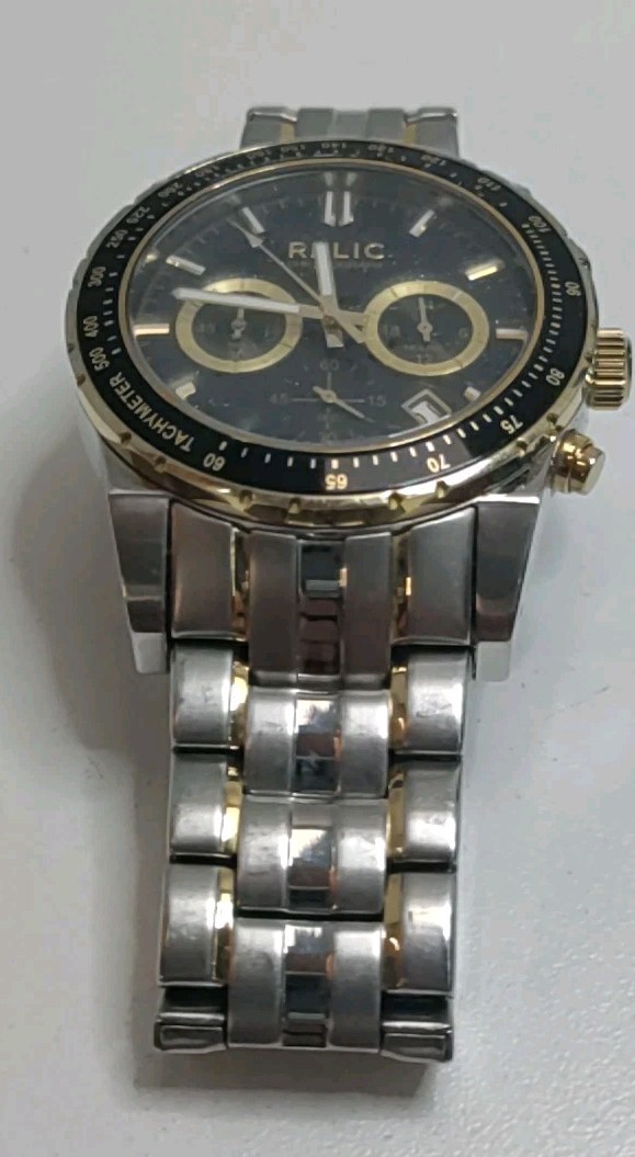 Relic Mens 50 Meters 165 Feet Water Resistant ZR66050
