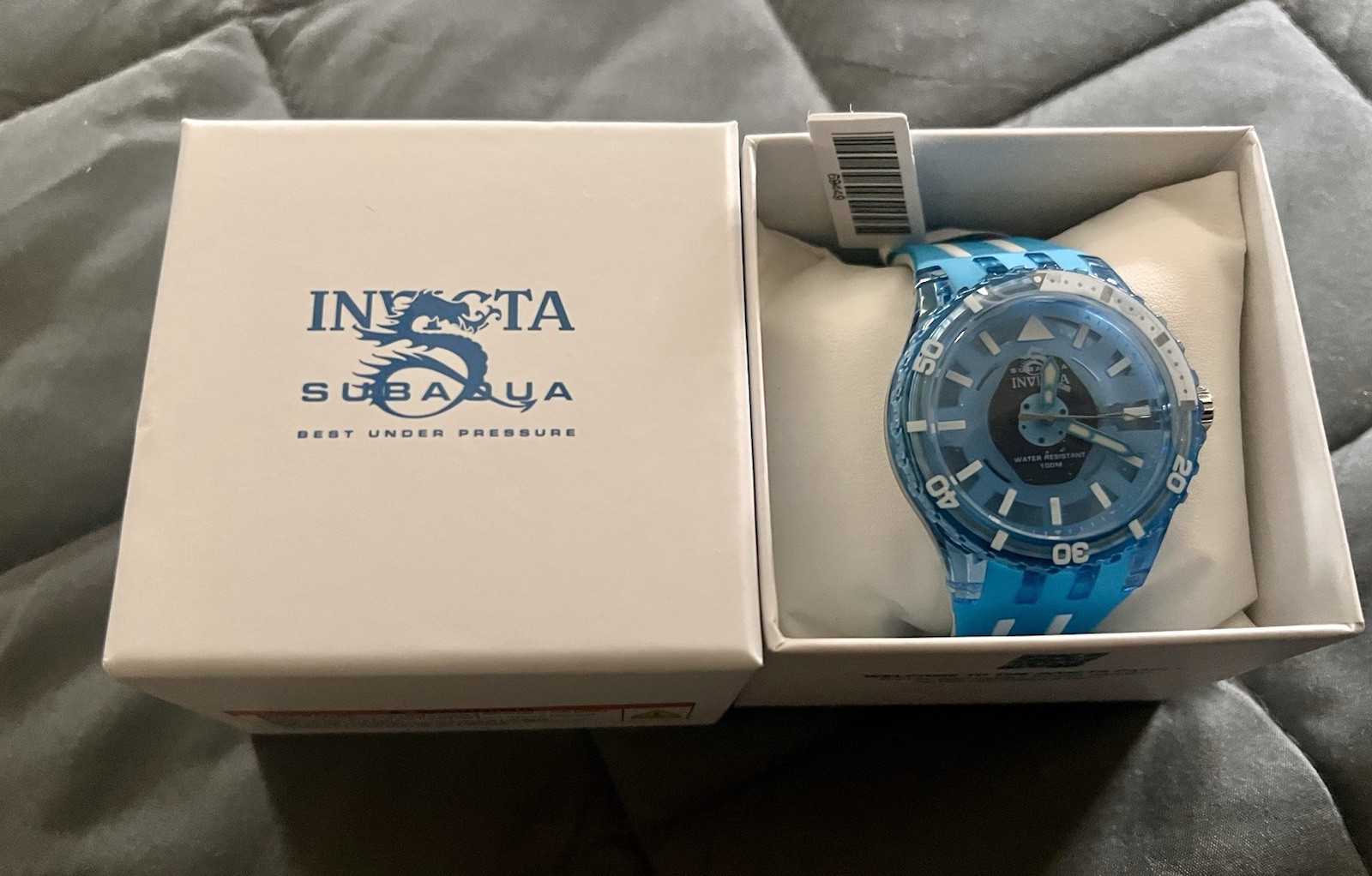 Invicta Subaqua Chromamode 69449 Men’s 44mm Blue Quartz Dive Watch New