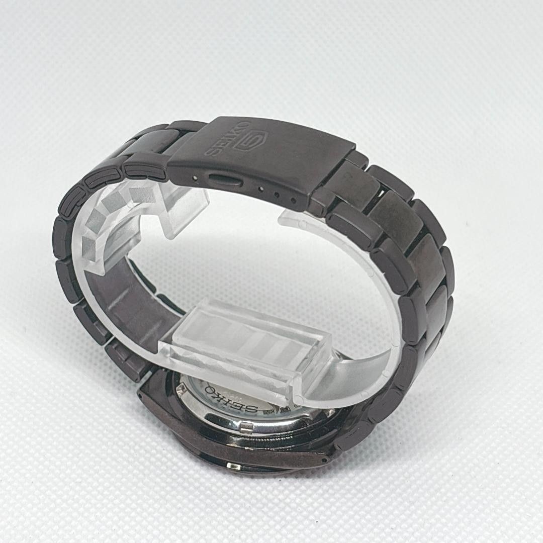 SEIKO 5 Automatic Black Dial Day Date Watch Overseas Model