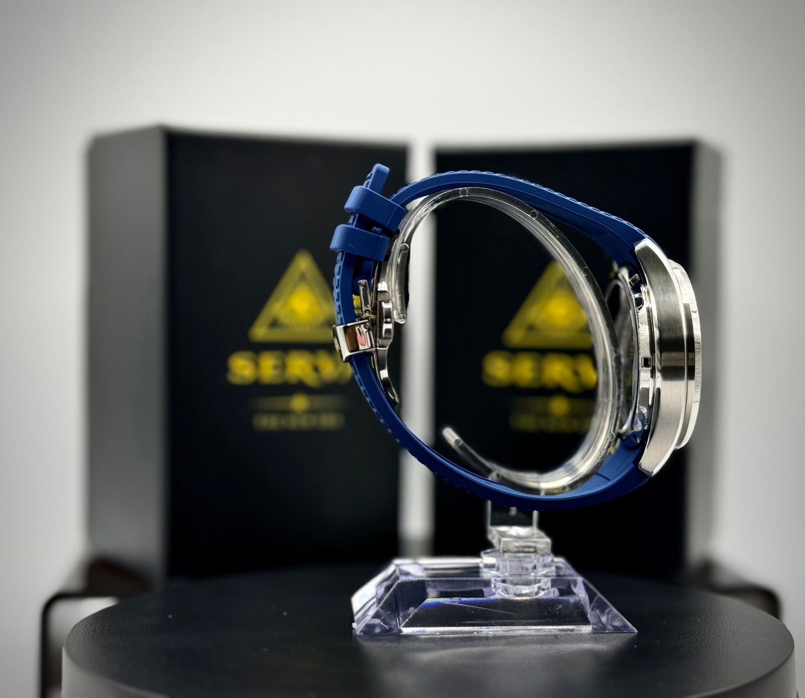 SERVA® Serva® Neptune Blue – Automatic