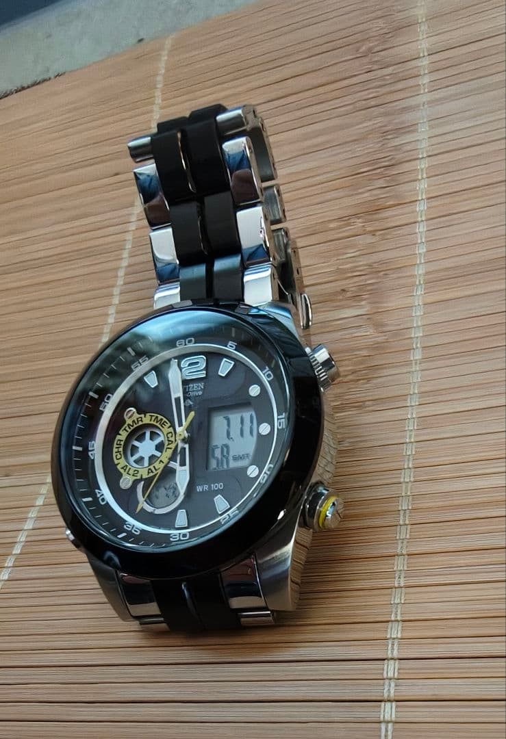 Citizen Eco-Drive JZ1005-58E Men’s Ana-Digi Watch Used