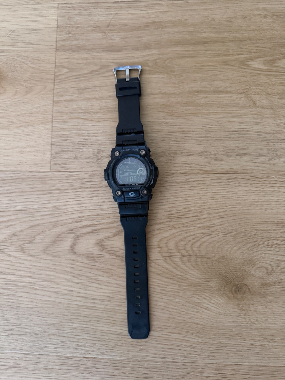 Casio G-Shock GW-7900B Mens Watch 50mm Black MultiBand 6 Tough Solar Atomic 200M