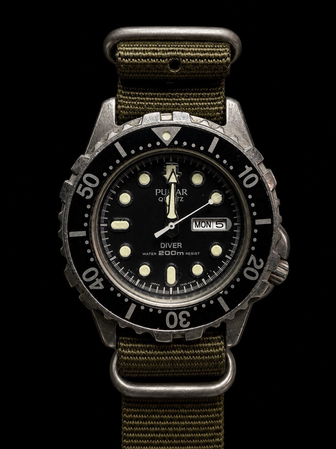 Vintage Pulsar 200M Diver V736-6A20