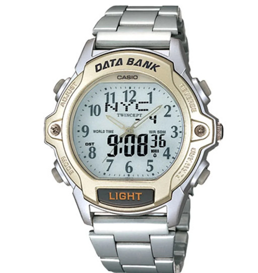 G-SHOCK Casio Data Bank Men’s Jelly ABX-24D-8B watch