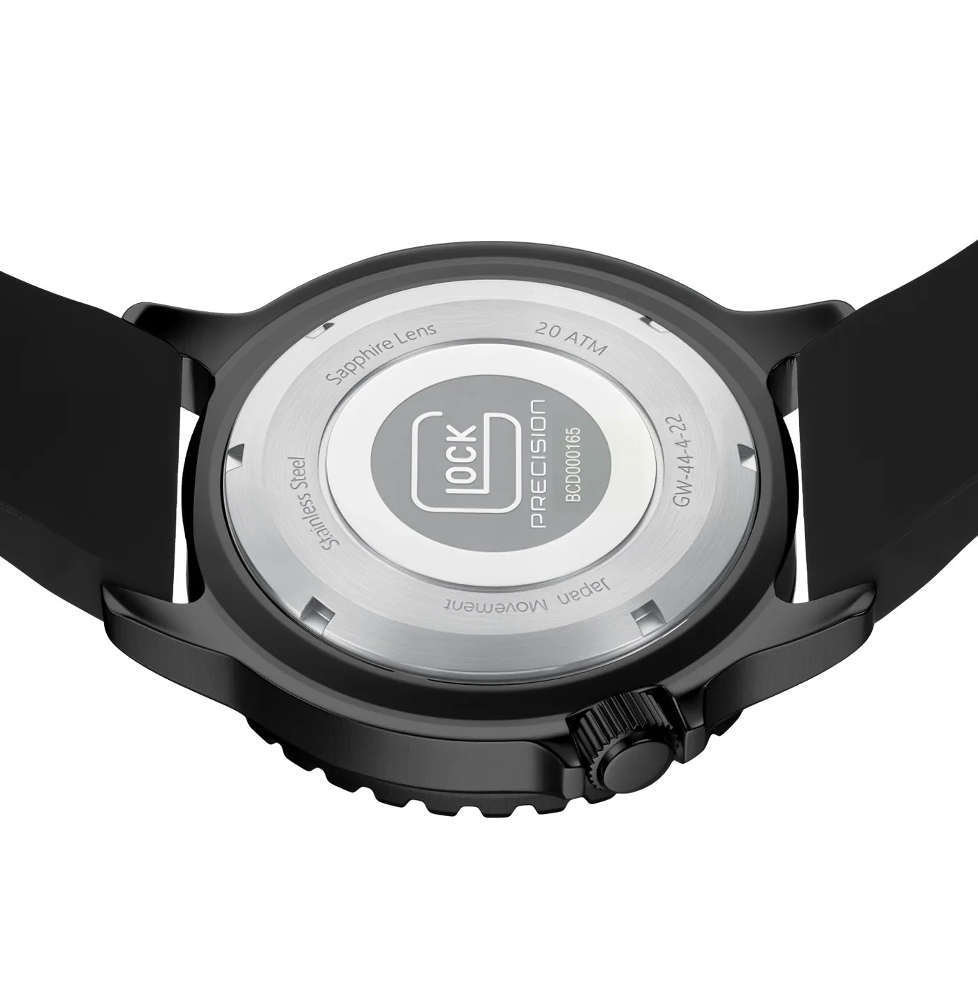 GLOCK WATCH GW-44-4-22 ROTATING BEZEL, SWISS SUPER-LUMINOVA®, TRIGALIGHT®