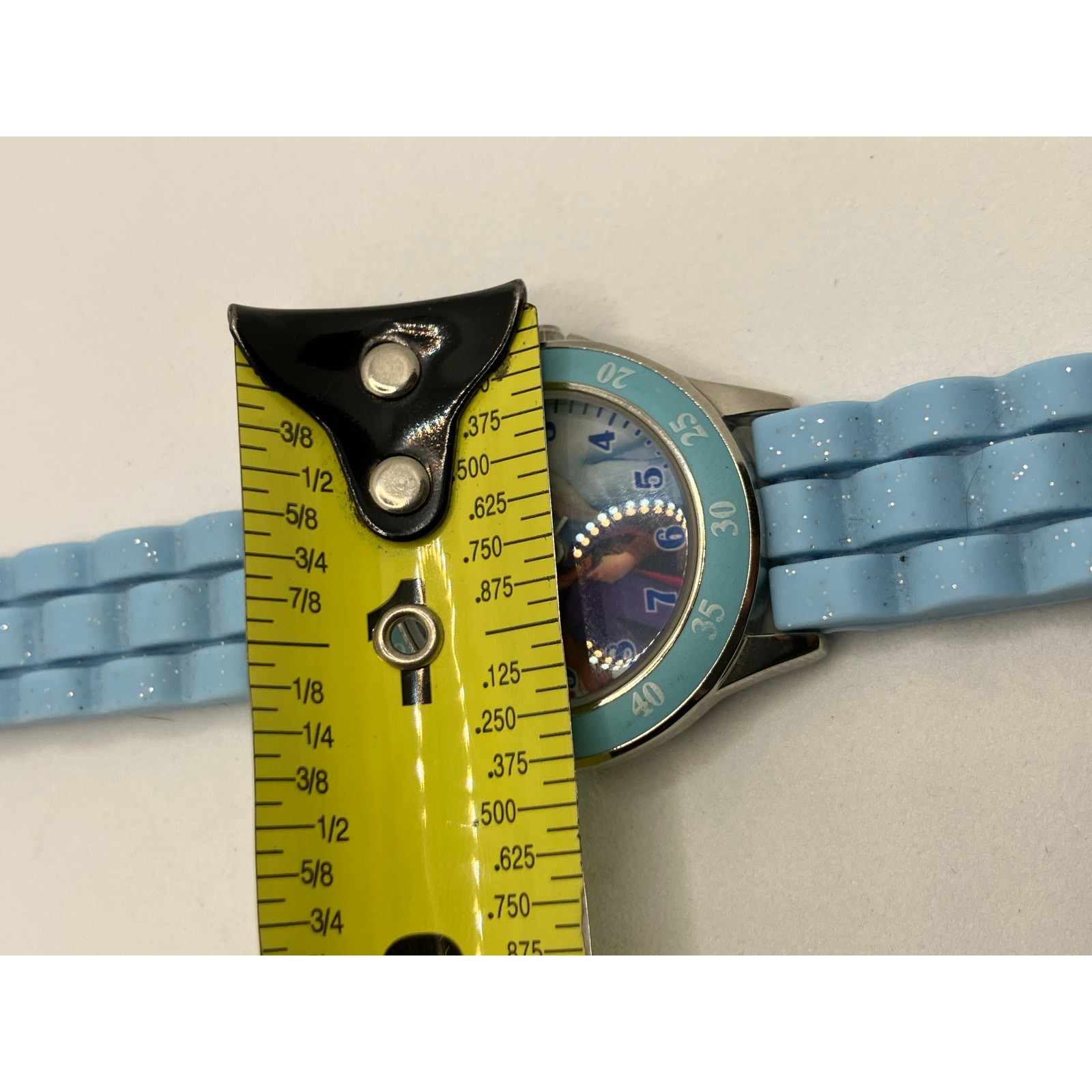 Frozen Disney Watch Girl TEEN Women’s Blue Analog Ana Elsa *new battery*