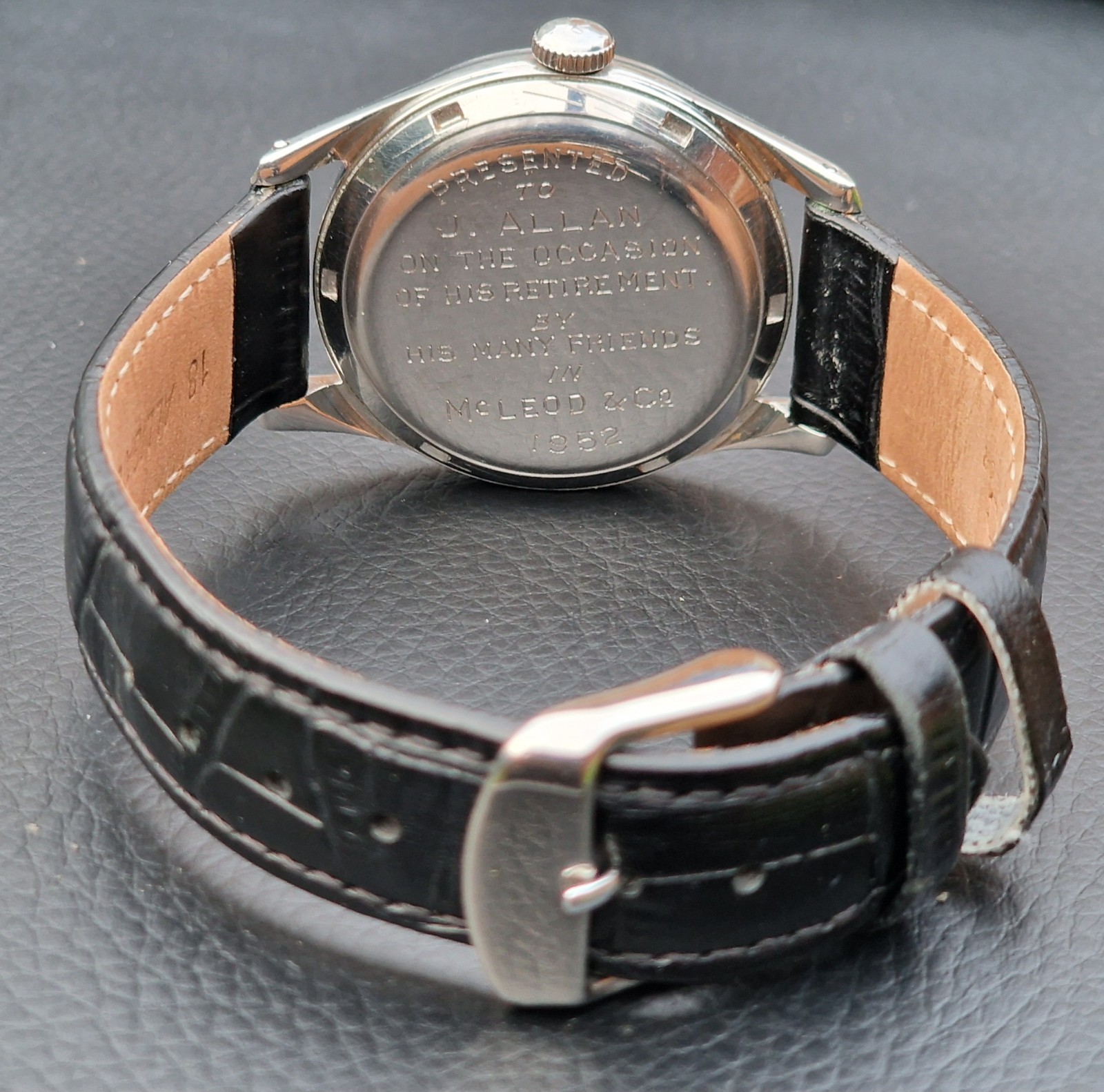 OMEGA GENTS MANUAL,REF 2640-1, 35MM,CAL 283,SCREW BACK CASE.