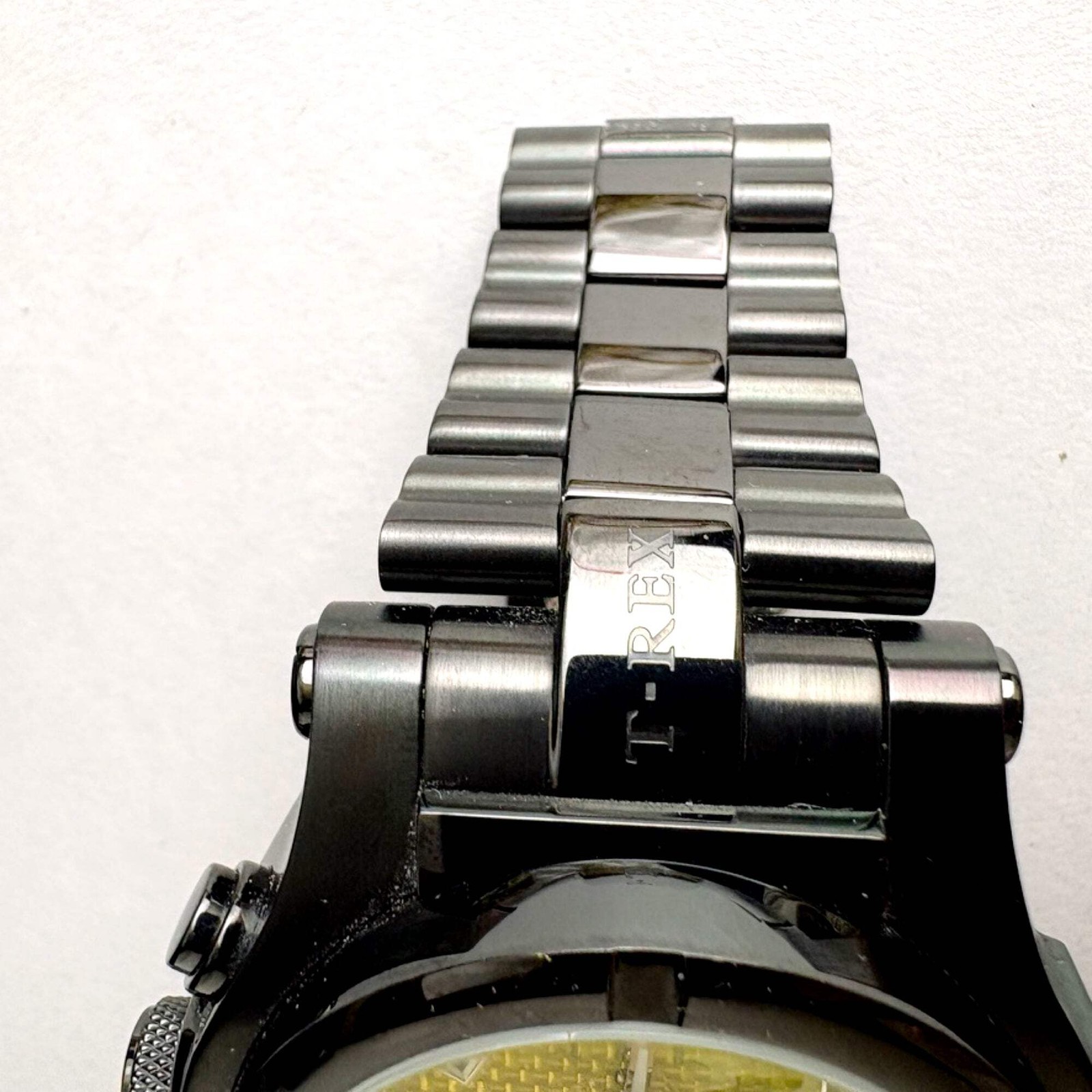 Renato Swiss Ronda 5040.D Chronograph Yellow Carbon Fiber LE 13/50 Black Watch