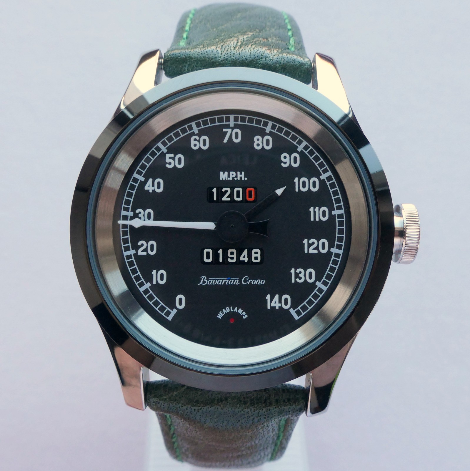 Jaguar XK120 XK 120 Classic British Sport Car Speedometer Accessory Swiss Watch