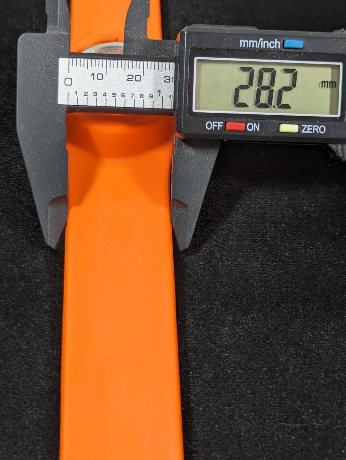 Winky Silver Tone Orange Dial Slap On Band Watch