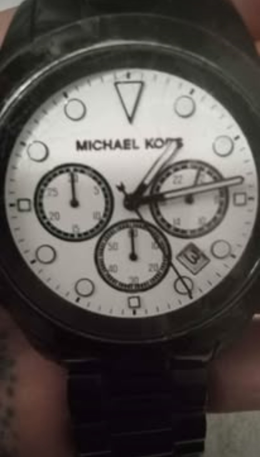 Men’s Gently Worn Black Michael Kors MK6083 Layton Chronograph Watch