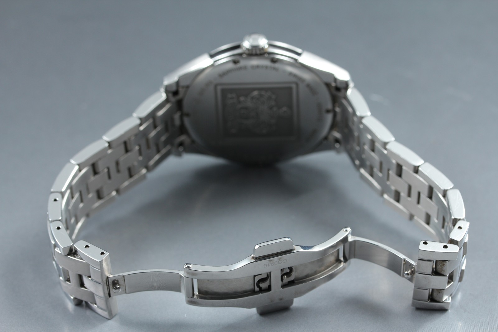 [Near MINT] HAMILTON Jazzmaster H384110 Small Second Gray Dial Quartz Mens Watch