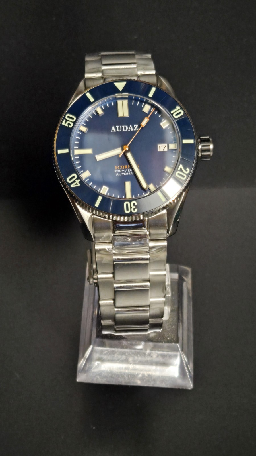 AUDAZ Scorpion 9015 Automatic Movement 40mm Case Sapphire Crystal