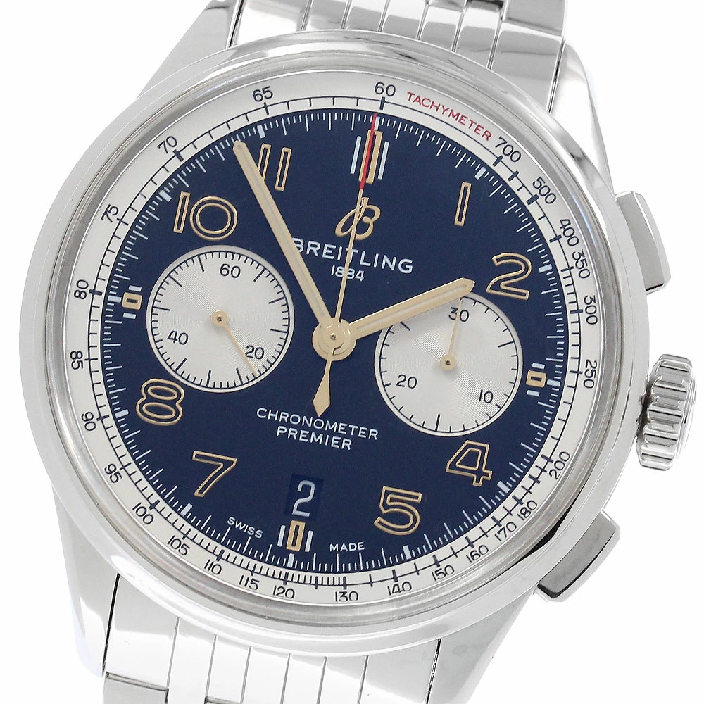 BREITLING WATCH AB0118 PREMIER B01 CHRONOGRAPH 42 NORTON DATE AUTOMATIC SS MEN’S