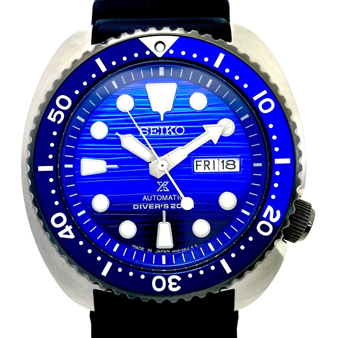Seiko Prospex SRPC91 4R36-05H0 Save the Ocean Automatic Diver 200m Blue Mens