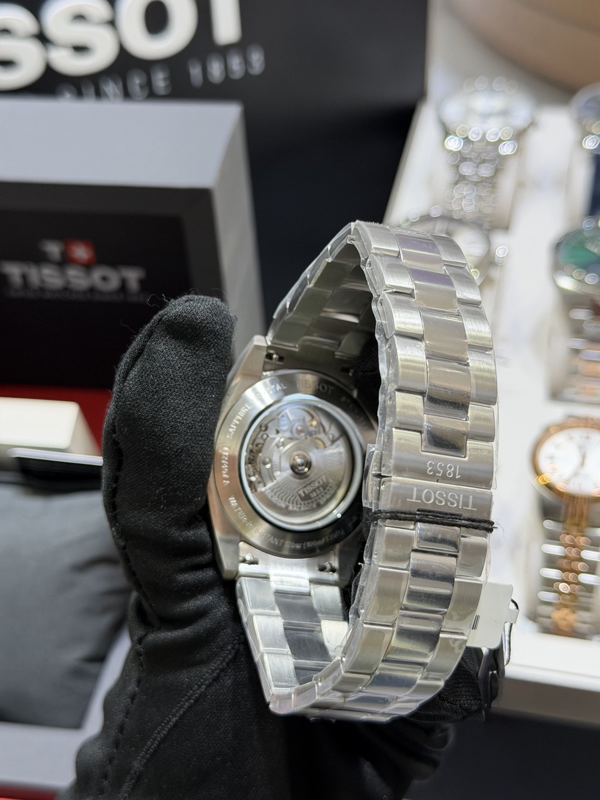 Tissot Gentleman Powermatic 80 Ice Blue 40 MM Automatic Watch T127.407.11.351.00