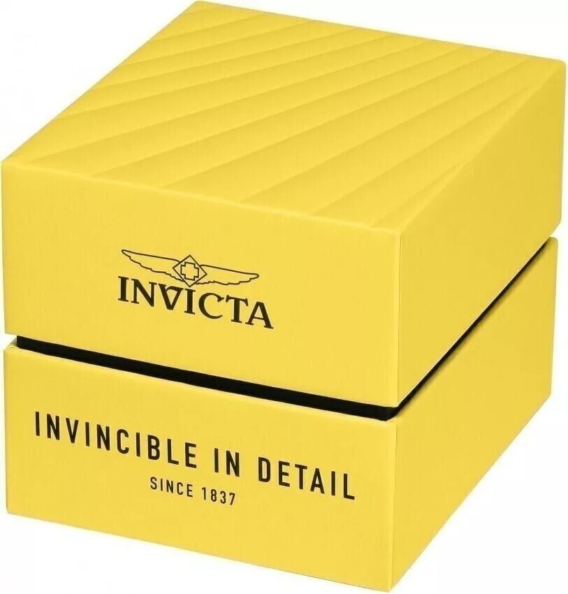 Invicta Men’s 48mm PRO DIVER Scuba Chronograph Green Dial 18K Gold Plated Watch