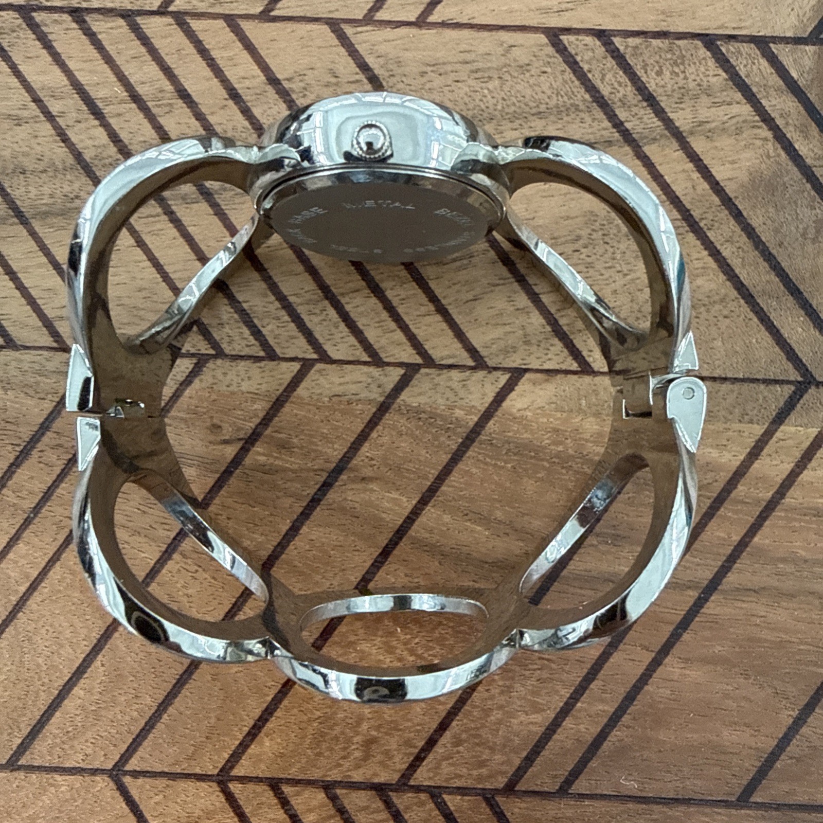 Sophie Y2K Pink Bangle Cuff Watch Quartz Japan Working-New Battery