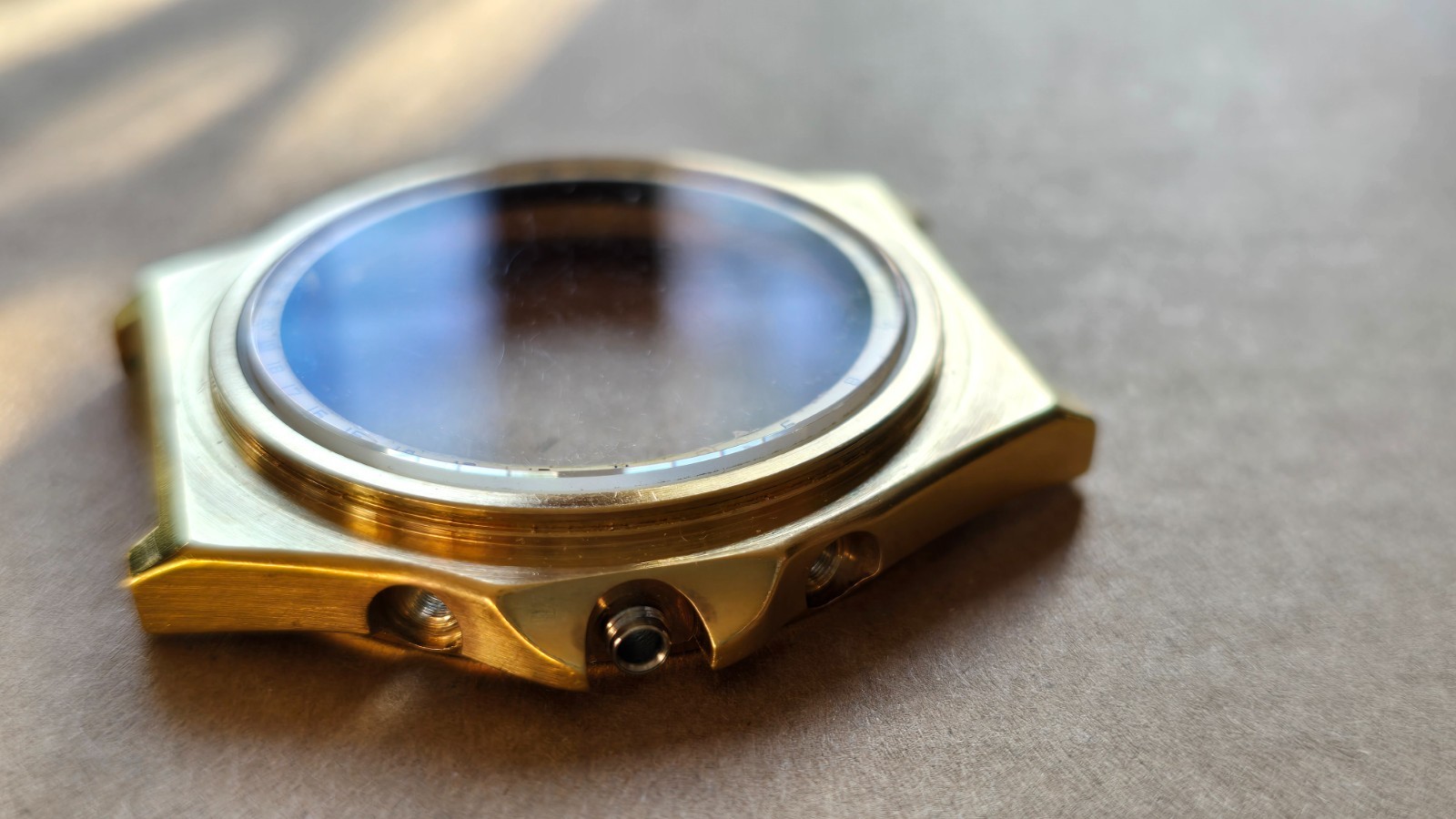 Ultra Rare Breitling Jupiter 3300 Gold Case & Glass – Spares!
