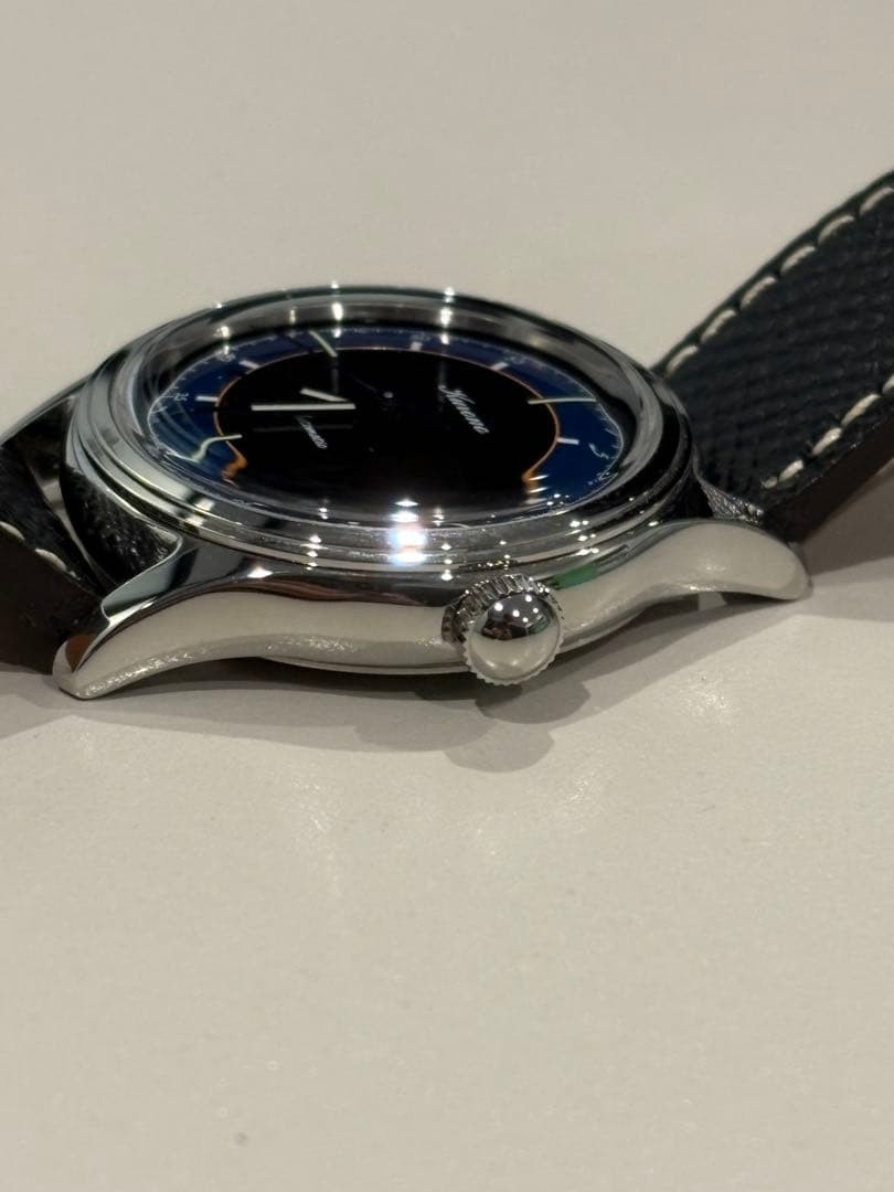 Kurono Tokyo Midnight C034G 34mm Automatic Watch Limited 150 Hajime Asaoka Used