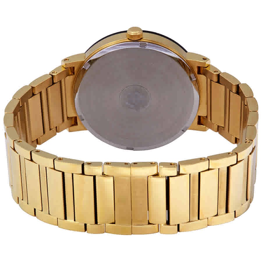 Bulova Diamond Black Dial Yellow Gold-tone Men’s Watch 97D116