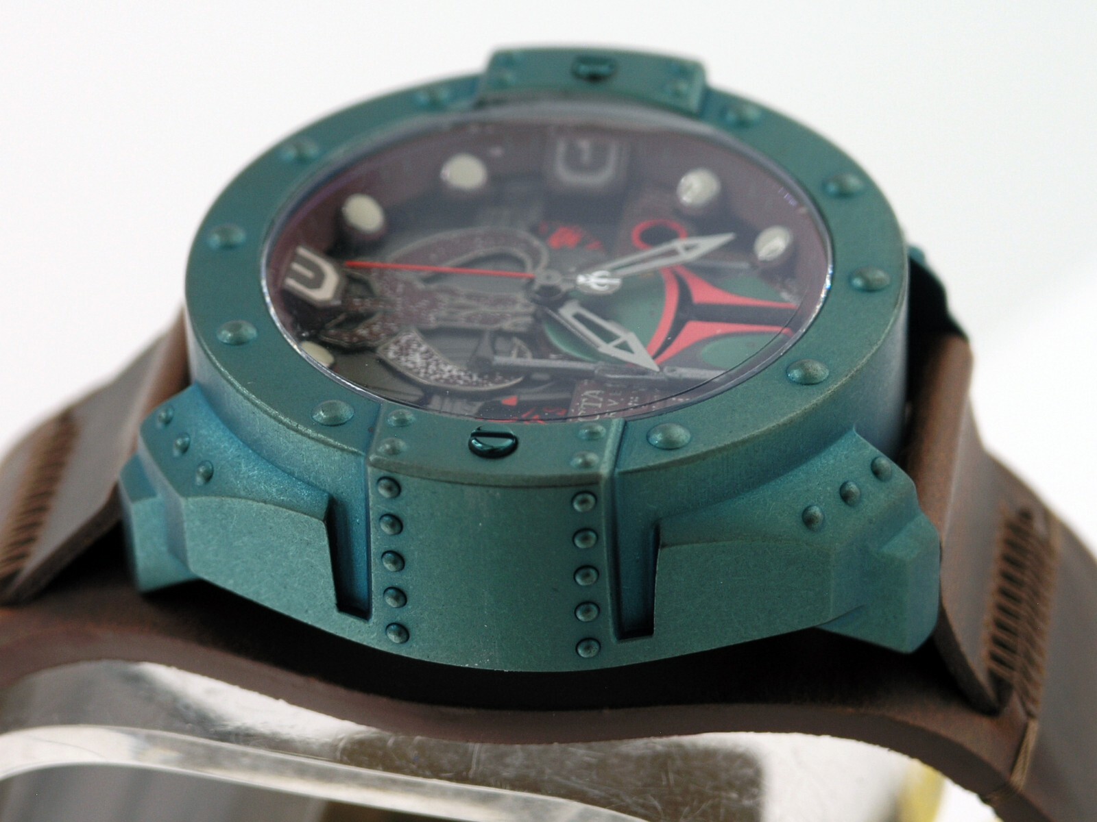 NEW INVICTA 44298 STAR WARS BOBA FETT SWISS CHRONOGRAPH STEEL LIMITED 52MM