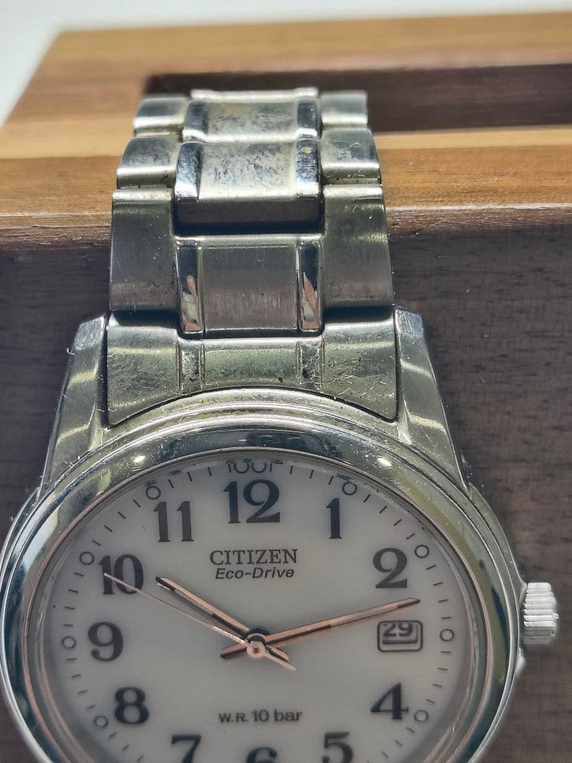 CITIZEN Eco-Drive E111-S053846 Solar Men’s Watch Date Working