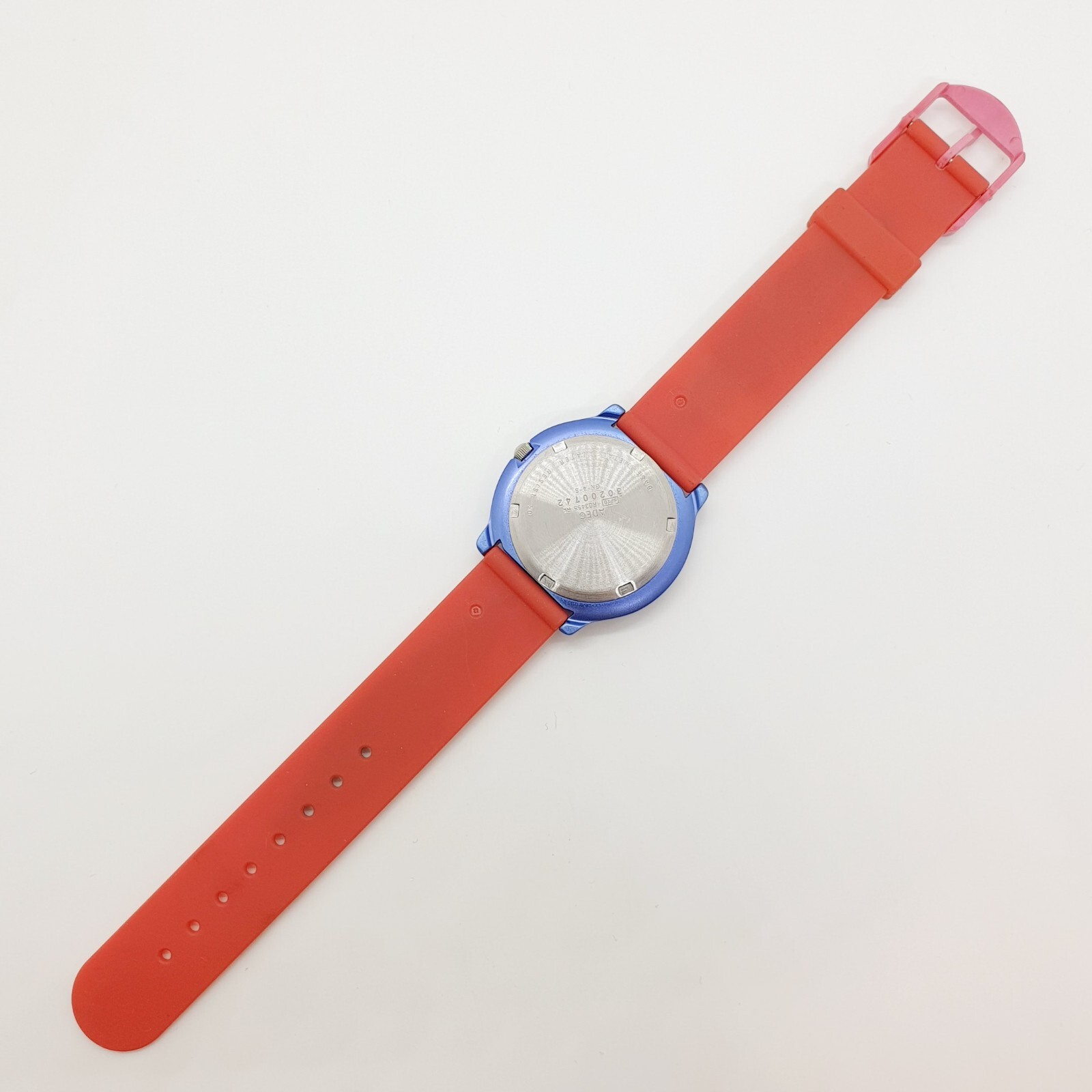 Red and Purple Astral Geometric Adec by Citizen Quartz Watch with Date Window