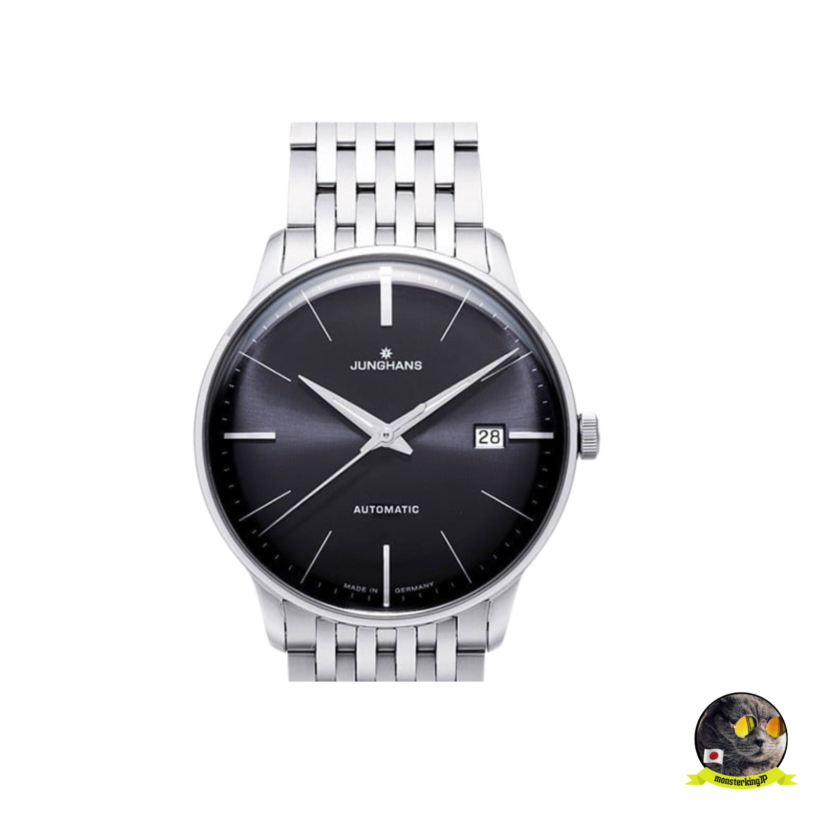 Junghans Meister Classic Plexiglass 027/4313.44 Automatic 38mm Men’s Watch New