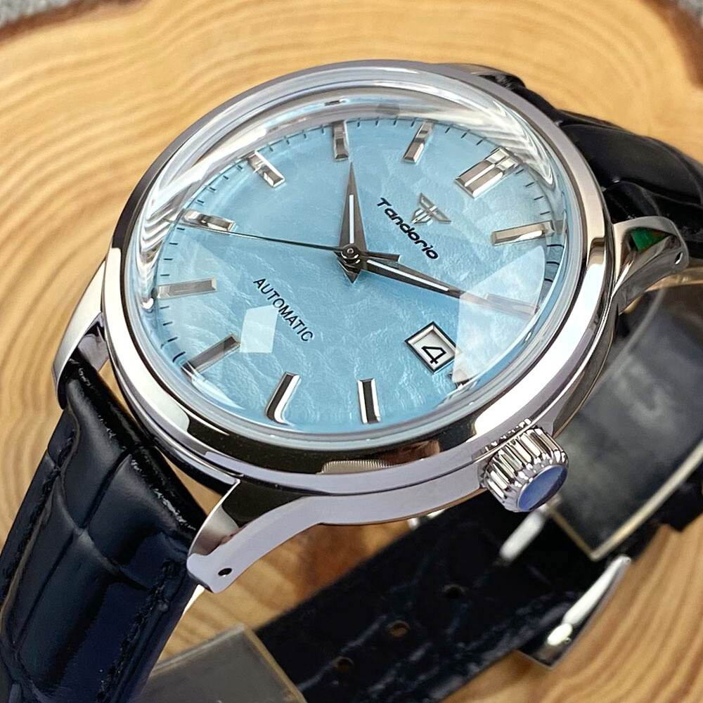 20ATM Diver Tandorio 40mm NH35A Automatic Men Watch Double Bow Sapphire Glass