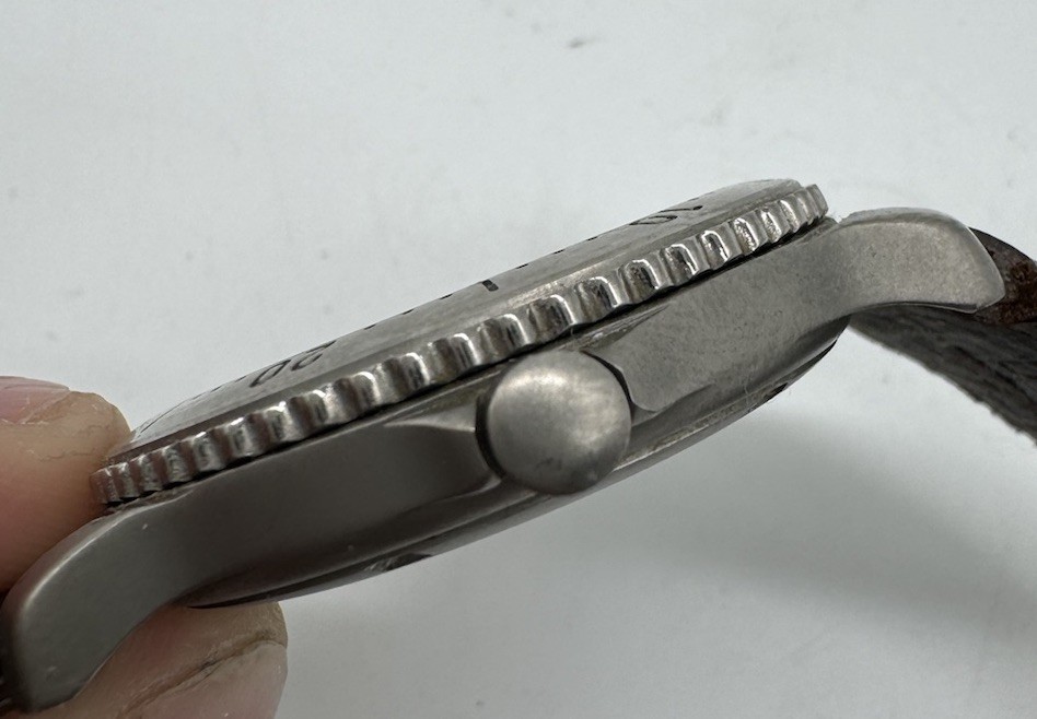 Boccia Titanium Watch Men’s All Titanium Metal Allergy Compatible Leather Band