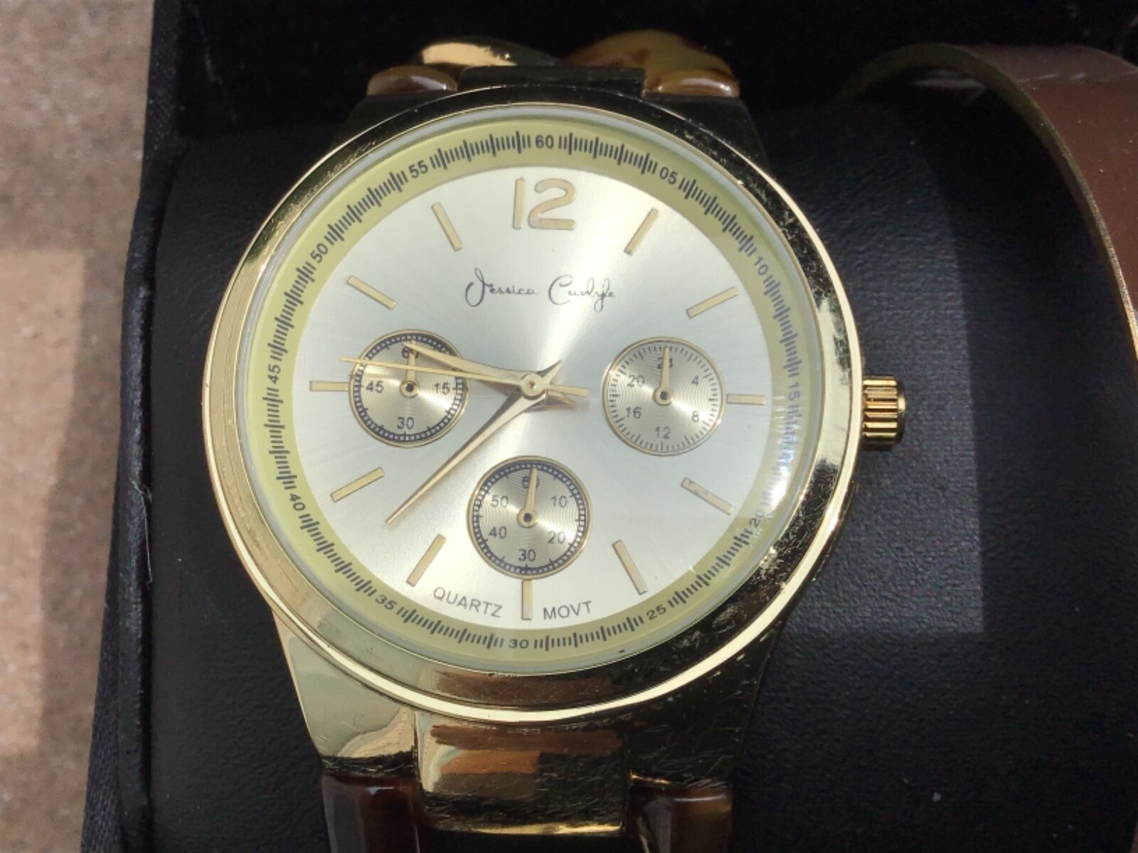 Jessica Carlyle Chronograph Ladies Watch in Box Never Worn Large Face Great Gift