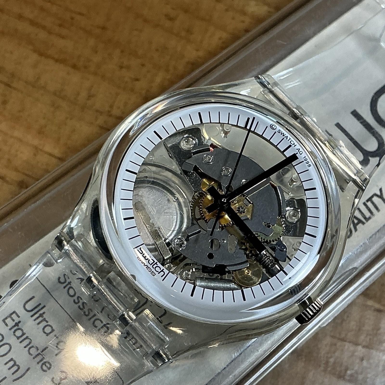 1998 JELLY FISH STYLE – SEE THRU – CLEAR [ NOS ] 34mm