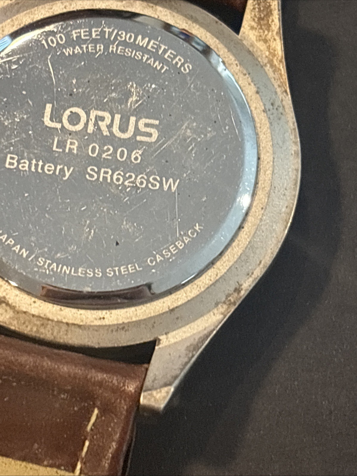 Lorus By Seiko Day-Date 100 Feet Watch Men’s For Parts-Repair-Restoration As Is