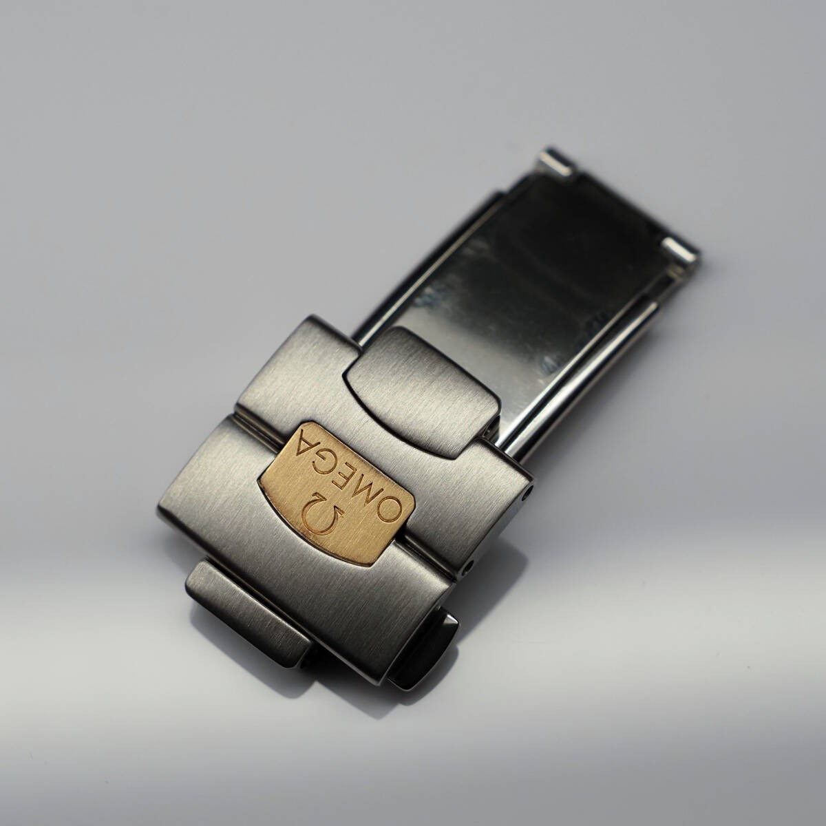 Omega Seamaster Polaris Stainless Steel Clasp 17mm Buckle From Japan