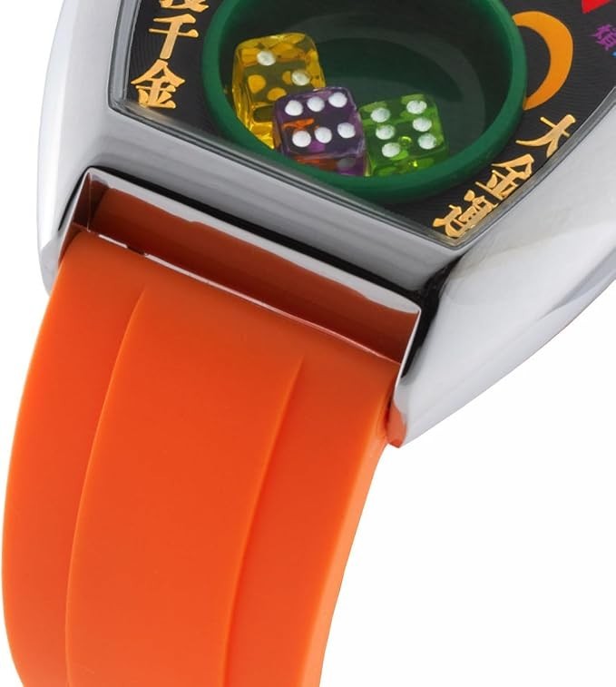 Frank Miura King Macau Gamble Watch Limited edition black orange New