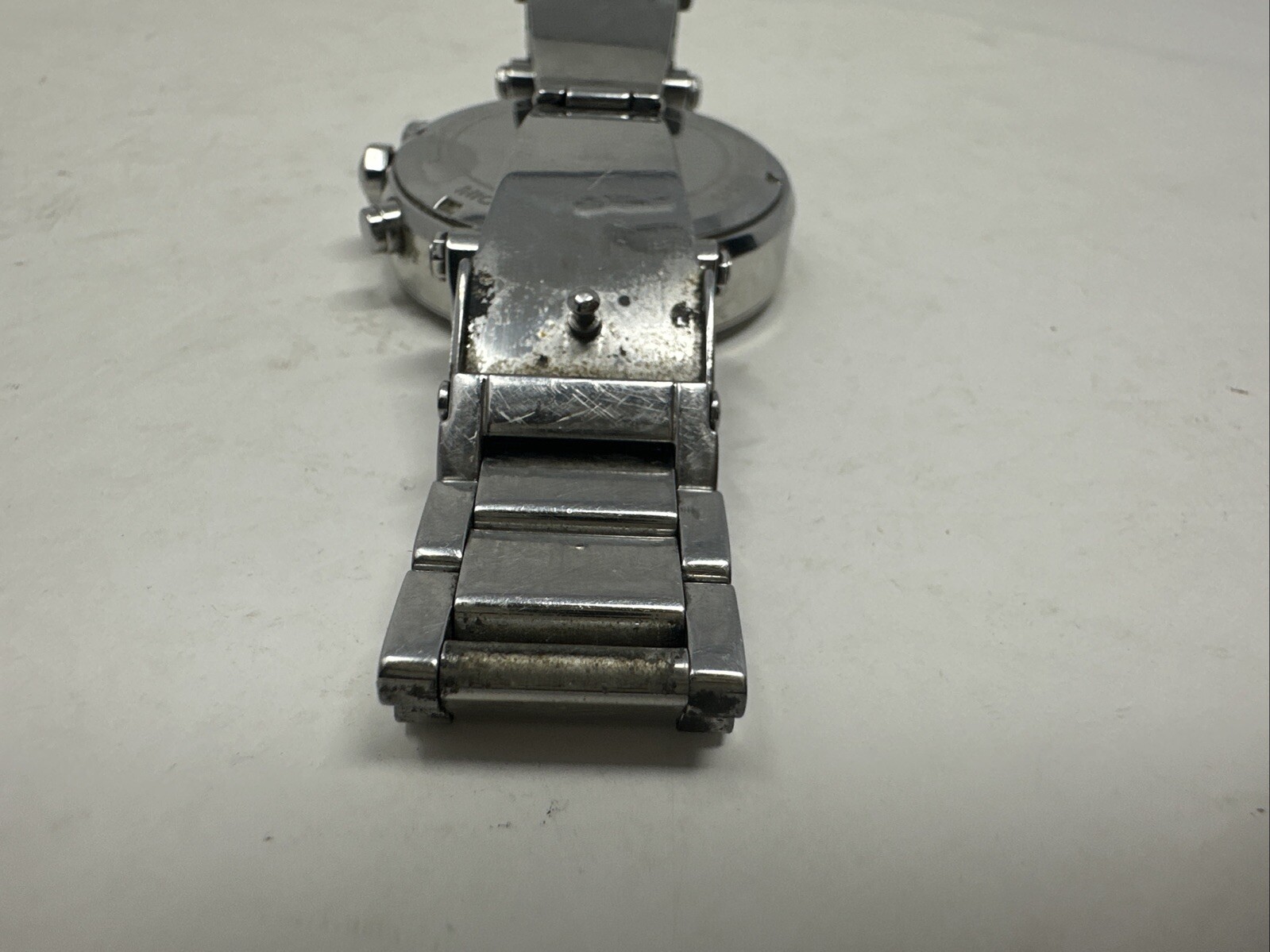 Michael Kors Parker Ladies Chronograph Watch MK-5353 Stainless Needs New Battery