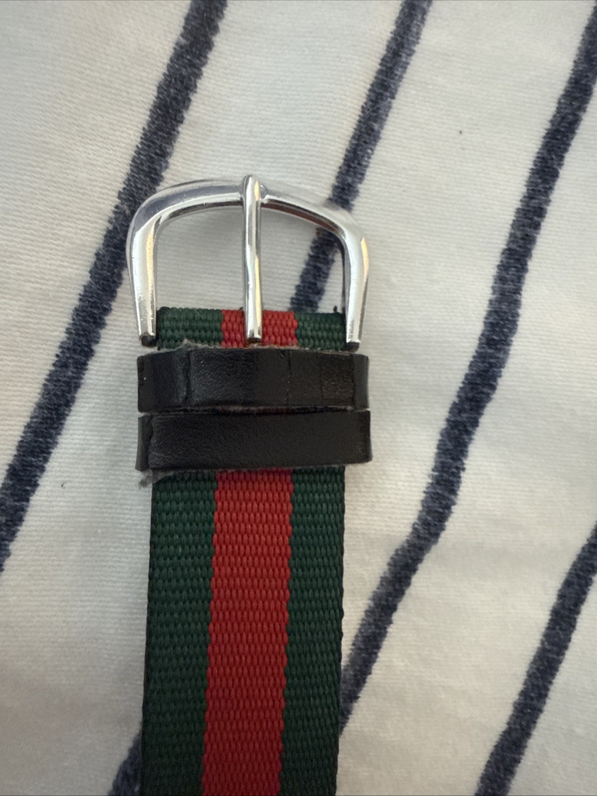 G-style Red Green Strap Watch